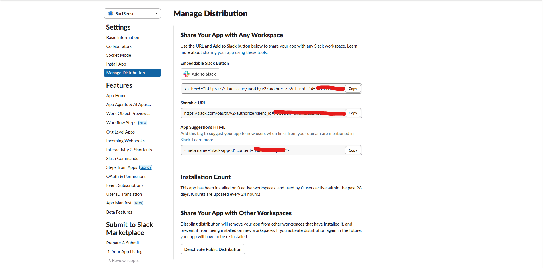 Manage Distribution